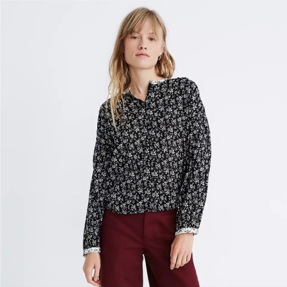 Madewell Tops - Madewell Print-Mix Meadow Shirt in Branch Floral Size XS